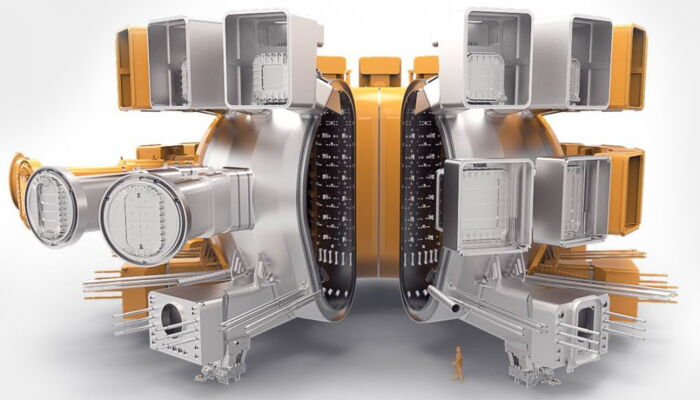 core of the ITER test facility