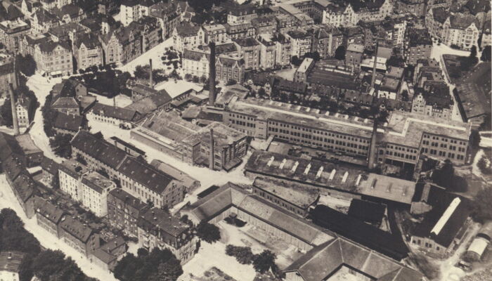 Aerial view Ulm factory
