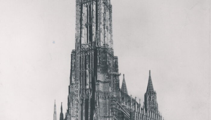 old photography Ulm Minster