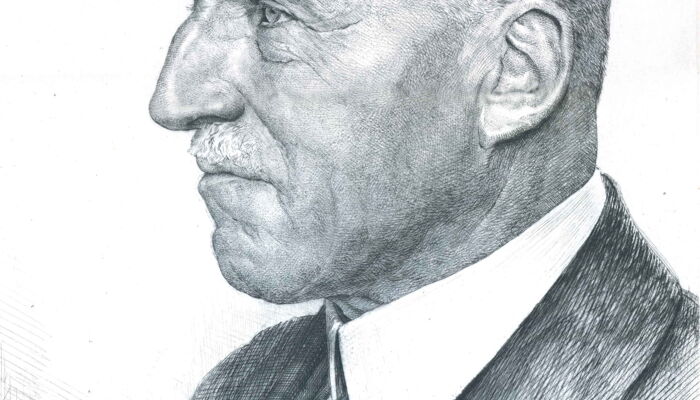 portrait of Emil Stumpp